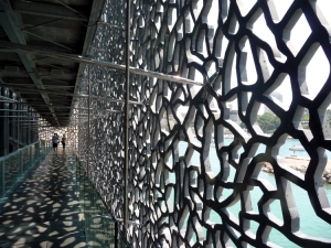 The fibre-reinforced concrete mantilla veil Photo by A. Tailleur